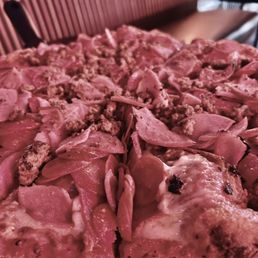 Large meat lovers pizza Large meat lovers pizza