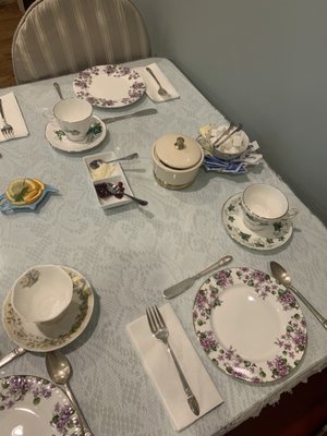 Painted Tea Cup by null