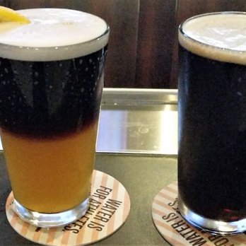 TAP Sports Bar - Black& Blue (l) and Back East Porter (r). - Sports Bars Near Me - Springfield, Massachusetts TAP Sports Bar - Black& Blue (l) and Back East Porter (r). - Sports Bars Near Me - Springfield, Massachusetts