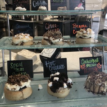 Cinnaholic - Current special options.... I had the hot chocolate! - Bakeries Near Me - McKinney, Texas