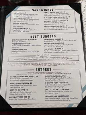 Menu photo 7 Emmett's Brewing Downers Grove, IL