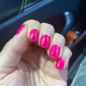 Snappy Nail Spa - Do you see the bubbles??? Yep fresh gel manicure - Nail Salons Near Me - Deerfield Beach, Florida
