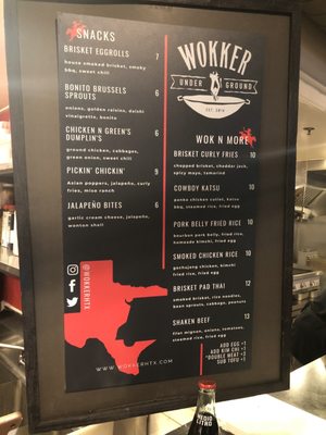 Menu photo 2 Wokker Houston, TX Menu photo 2 Wokker Houston, TX