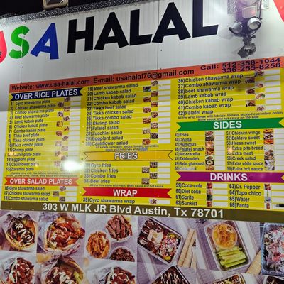 USA HALAL - Mediterranean Food by null