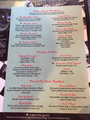 Menu photo 5 Betty's Diner Polson, MT Menu photo 5 Betty's Diner Polson, MT