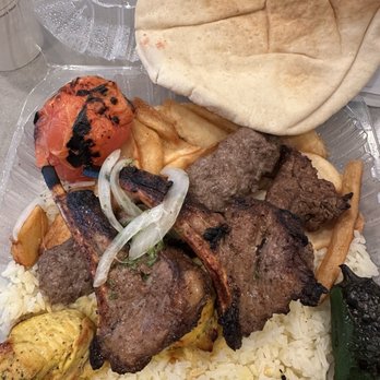 Shish Kabob House - Combo Kabob (with lamb chop) - Middle Eastern Near Me - Las Vegas, Nevada Shish Kabob House - Combo Kabob (with lamb chop) - Middle Eastern Near Me - Las Vegas, Nevada