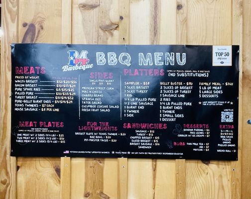 Menu photo 1 B4 Barbeque & Boba Mabank, TX