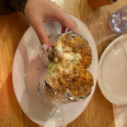 Chicken burrito