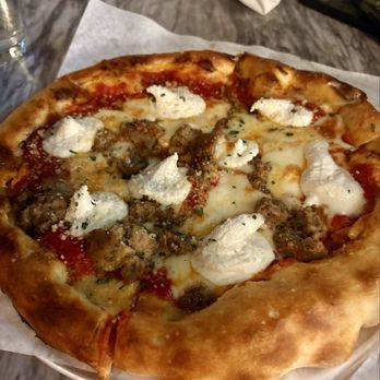 North Italia - Spicy Meatball pizza - Pizza Near Me - El Segundo, California