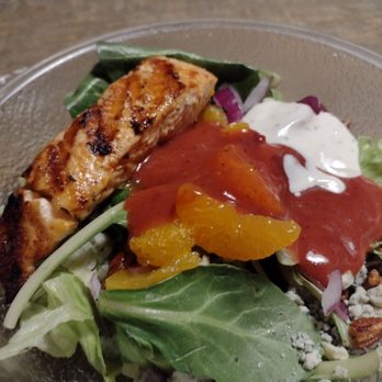Blazin Bills - Salmon salad - decent - Barbeque Near Me - Hiram, Ohio
