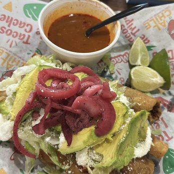 Al Chile Taqueria - Flautas!! - Tacos Near Me - Dallas, Texas