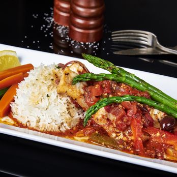 The Hatter - Mediterranean Haddock. - Gastropubs Near Me - Orangeville, Ontario The Hatter - Mediterranean Haddock. - Gastropubs Near Me - Orangeville, Ontario