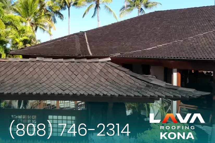 Slide of Lava Roofing Kona