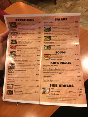 Menu photo 7 Flame Kabob Orlando, FL