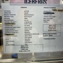 Theo's - Menu