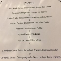 The Grounds Cafe - Just an idea of what a dinner could look like!