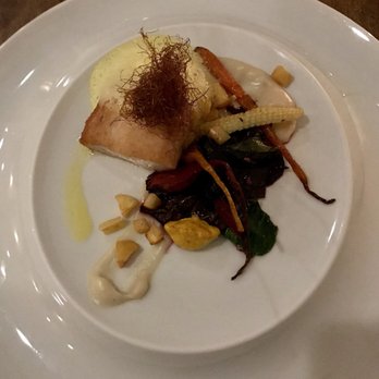 ADEGA Restaurant - Mahi-mahi fish course - Portuguese Near Me - San Jose, California ADEGA Restaurant - Mahi-mahi fish course - Portuguese Near Me - San Jose, California