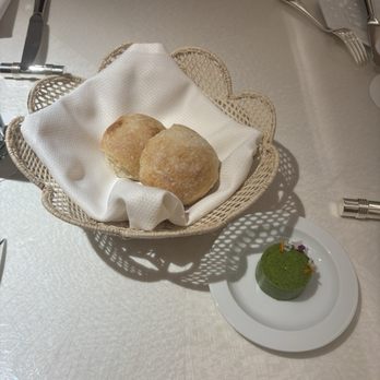 Cafe Dior By Dominique Crenn - Bread and herbed butter - Coffee & Tea Near Me - Dallas, Texas