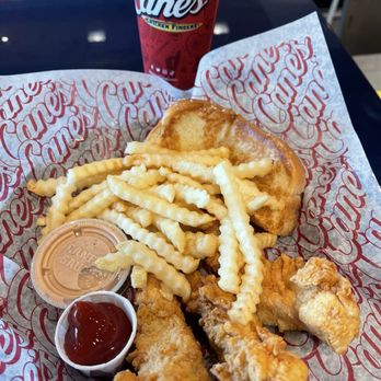 Raising Cane's Chicken Fingers - Chicken Fingers, 3-piece, combo - Fast Food Near Me - Poway, California Raising Cane's Chicken Fingers - Chicken Fingers, 3-piece, combo - Fast Food Near Me - Poway, California