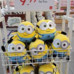 MINISO - Minions plush toys or stuffed animals on 1/24/24