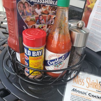 Miss Shirley's Cafe, Inner Harbor - Old Bay and Crystal hot sauce are staples - Breakfast & Brunch Near Me - Baltimore, Maryland