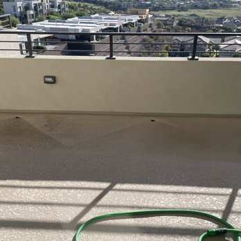 Creative Coatings - Deck doesn't drain - Flooring Near Me - Las Vegas, Nevada