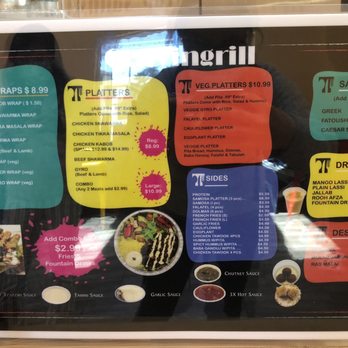Cravingrill - Menu July 2020 - Mediterranean Near Me - Fort Bragg, California