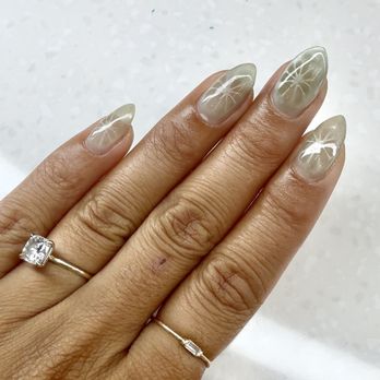 NiNa Lashes - Green cat eye gel nails - Eyelash Service Near Me - Gardena, California NiNa Lashes - Green cat eye gel nails - Eyelash Service Near Me - Gardena, California