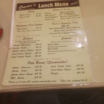 Omar's Mediterranean East Midtown - Middle Eastern Near Me - New York, New York