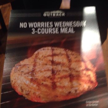 Outback Steakhouse - Hump day special - Steakhouses Near Me - Poway, California Outback Steakhouse - Hump day special - Steakhouses Near Me - Poway, California