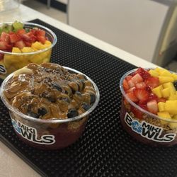 Miki Bowls - All 3 were delicious!!