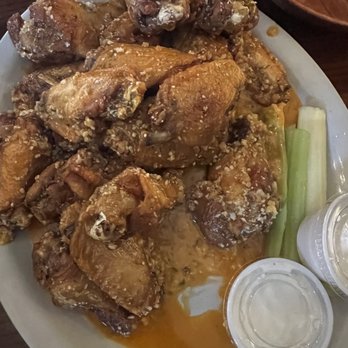 Grovers Bar & Grill - Garlic Parmesan wings - Burgers Near Me - East Amherst, New York Grovers Bar & Grill - Garlic Parmesan wings - Burgers Near Me - East Amherst, New York