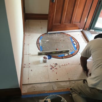 Ideal Tile Austin - DURING: I love seeing those super thin spacers on marble... YEAH! - Tiling Near Me - Austin, Texas Ideal Tile Austin - DURING: I love seeing those super thin spacers on marble... YEAH! - Tiling Near Me - Austin, Texas