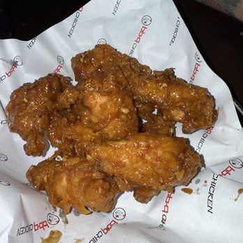 bb.q Chicken Ashburn - Honey Garlic wings size small - Korean Near Me - Ashburn, Virginia