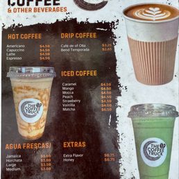The Coffee Truck Menu