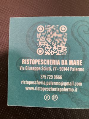 Menu photo 1 cotto da mare Palermo, PA