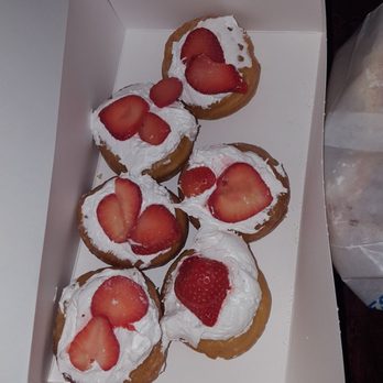 Krumpe's DO-Nut Shop - June special-- strawberry shortcake donuts! - Bakeries Near Me - Hagerstown, Maryland