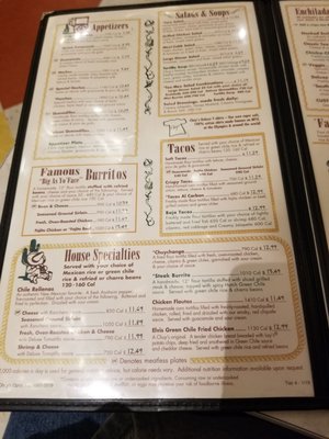 Menu photo 3 Chuy's Westminster, CO