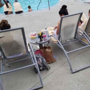 Paradise Point - Someone with fruit from the outside and drink - Resorts Near Me - San Diego, California