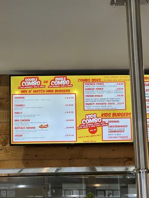 Menu photo 1 Krush Burger Roseville, CA