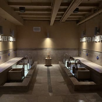 QC Spa - Foot bath area -- turn left for my favorite Vichy Spa. - Massage Near Me - New York, New York QC Spa - Foot bath area -- turn left for my favorite Vichy Spa. - Massage Near Me - New York, New York