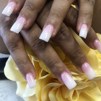 Jacquelyn's Nail salon - Pink and white ombré - Hair Salons Near Me - Sacramento, California Jacquelyn's Nail salon - Pink and white ombré - Hair Salons Near Me - Sacramento, California