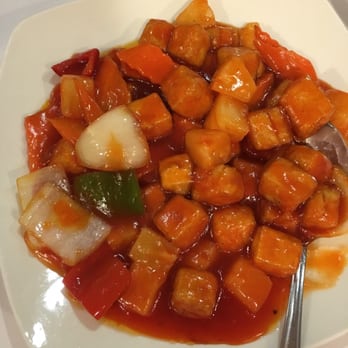Sweet Mango - Sweet and sour TOFU - Burmese Near Me - San Jose, California Sweet Mango - Sweet and sour TOFU - Burmese Near Me - San Jose, California