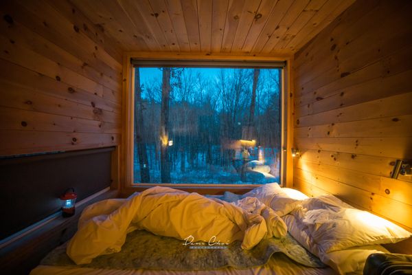 Postcard Cabins Eastern Catskills by null