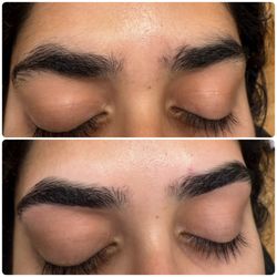 First Look Threading Salon - Before after Threading