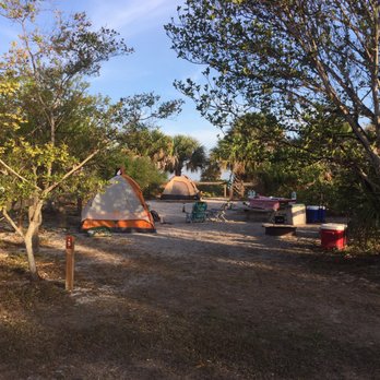 Cayo Costa State Park - Site 5. Choose a site that is NOT on beach side. Better shade. - Beaches Near Me - Cayo Costa, Florida