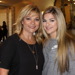 The Total Look Salon - Stylist Christi and our Barber Student, Oylvia.