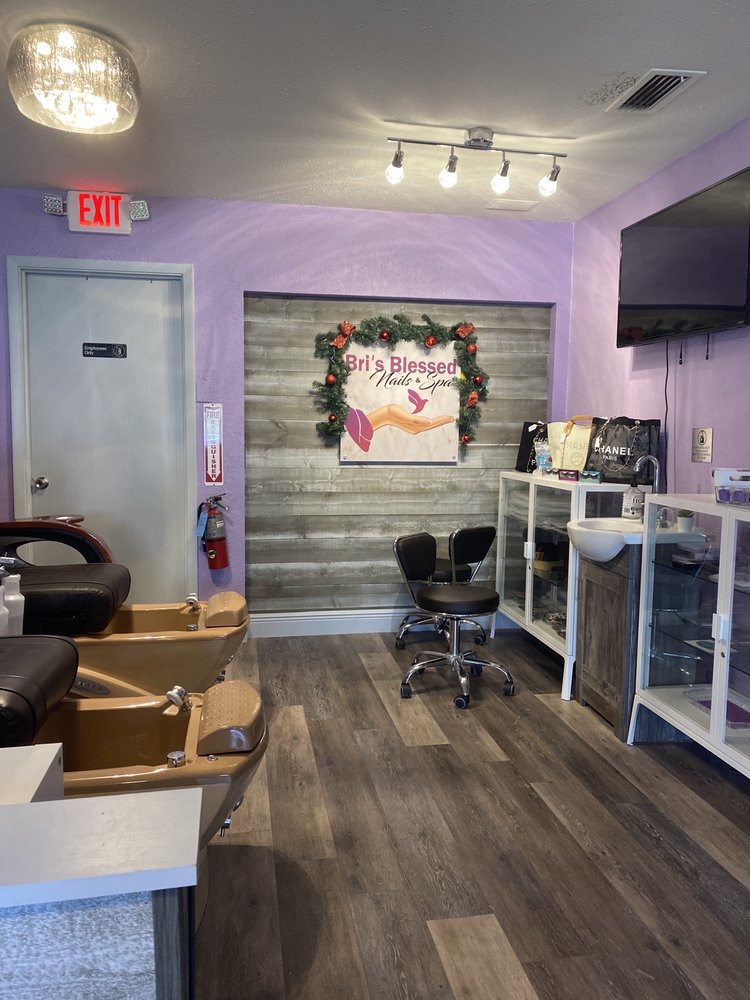 Bri’s Blessed Nails & Spa Logo