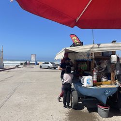 Mariscos Piaxtla - Pata de mula, mariscos por la playa