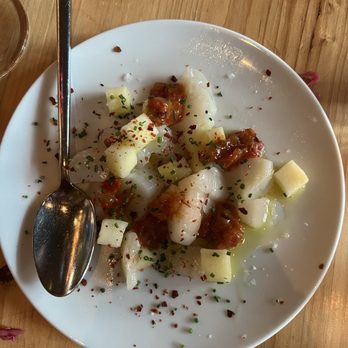 Field & Vine - *Yellow Fin Tuna Crudo - New American Near Me - Somerville, Massachusetts